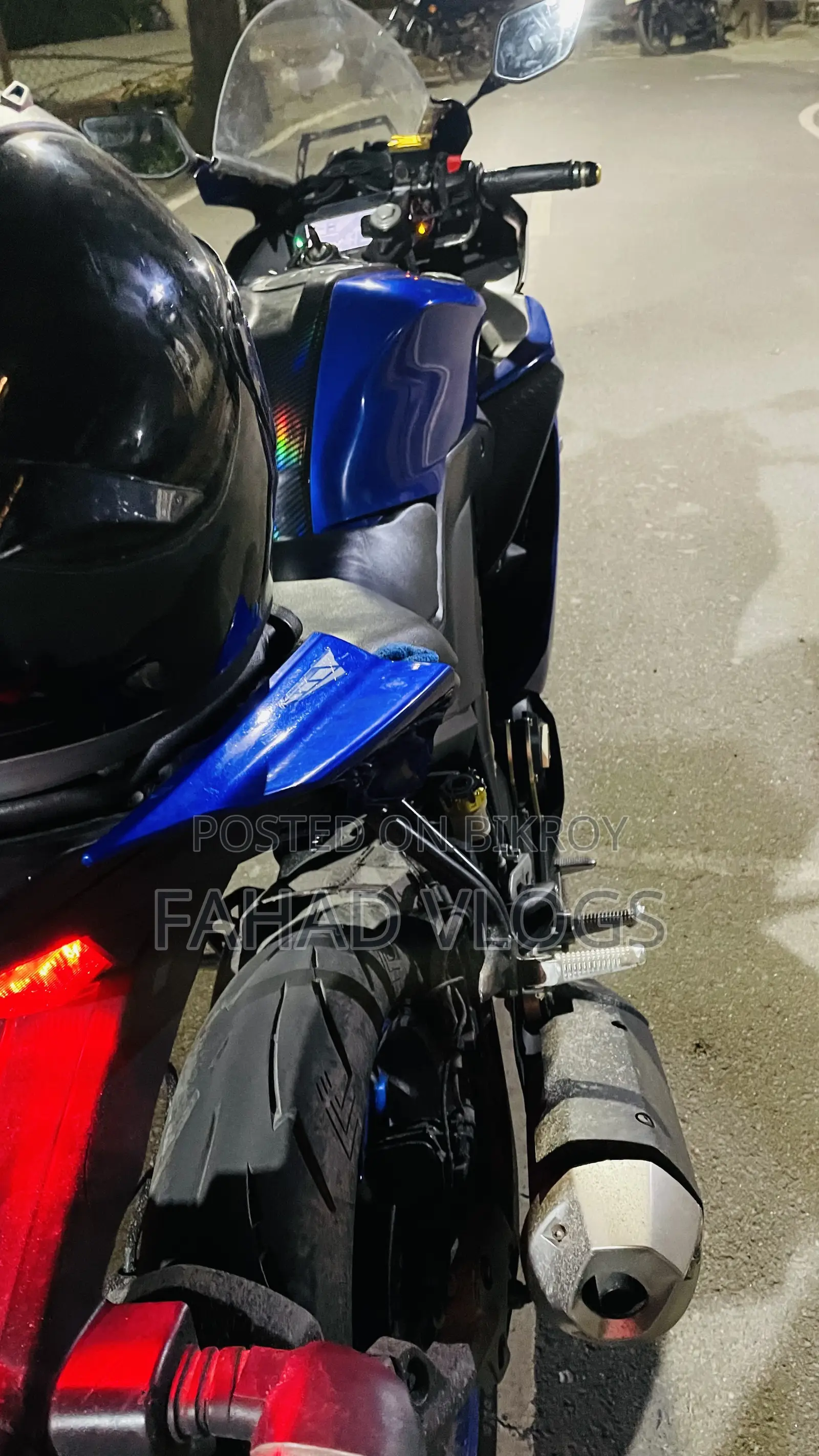 Yamaha R15 V3 2021 Blue