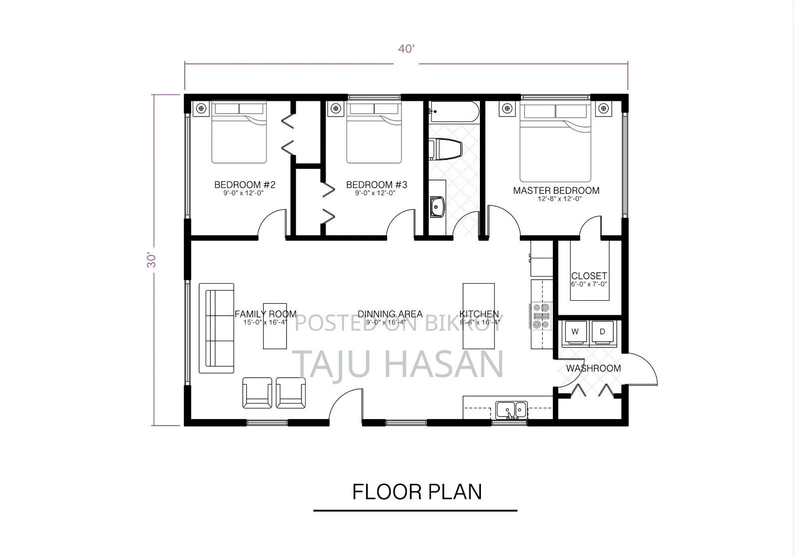 3 Bedroom Apartment in Keraniganj for Sale