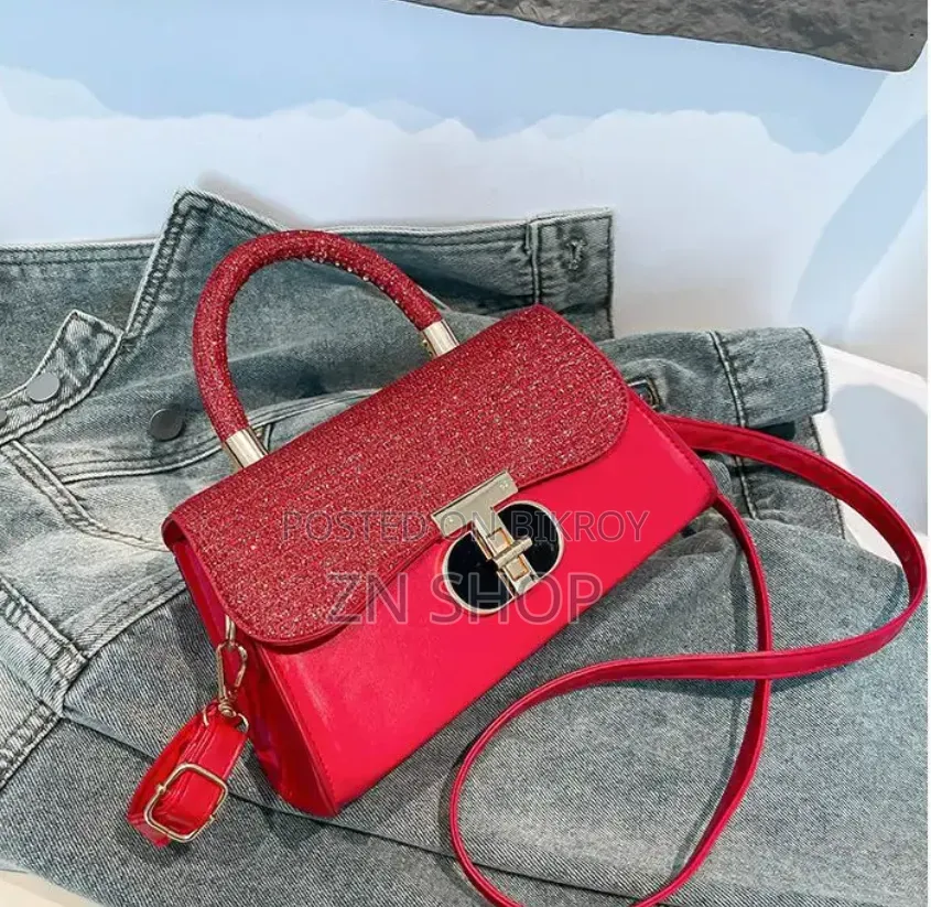 Women’s PU Leather Handbag | Sparkle Glitter