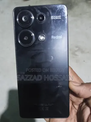 শাওমি রেডমি নোট ১৩ প্রো ২৫৬ জিবি কালো