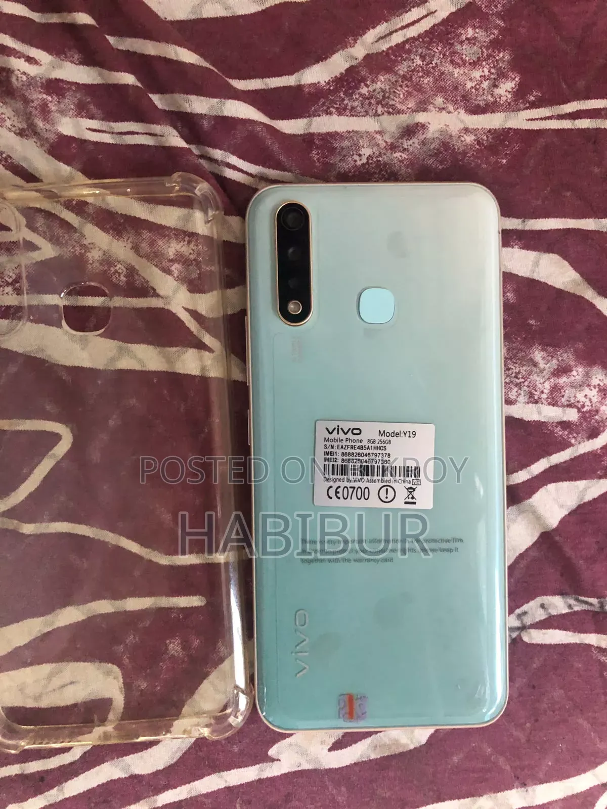 ভিভো ওয়াই১৯ ১২৮ জিবি হোয়াইট
