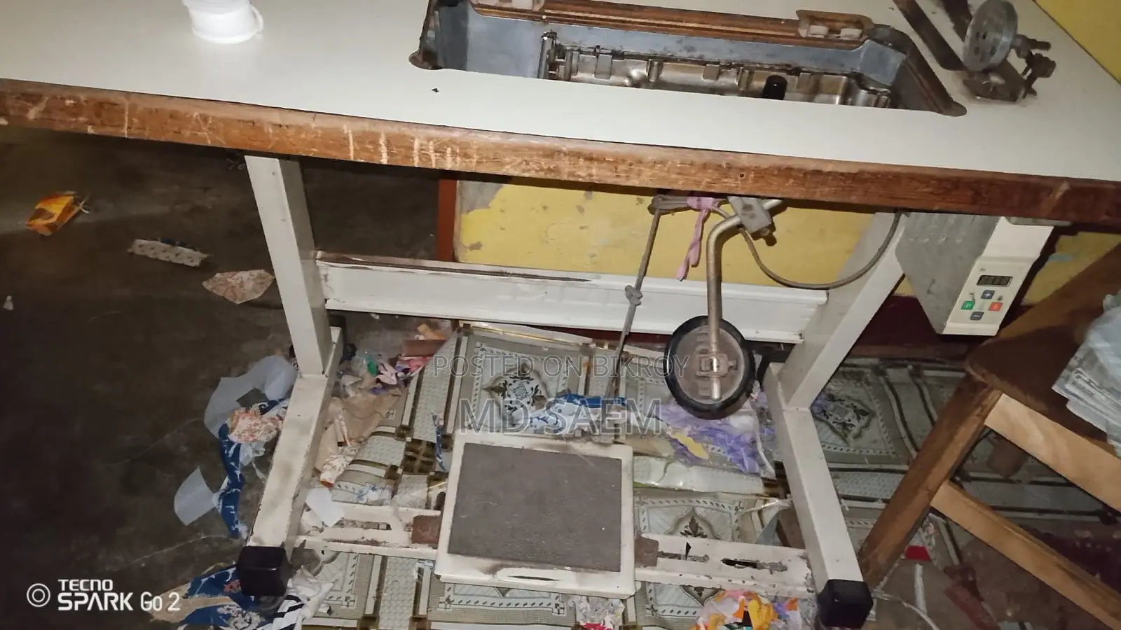 Running JUKI Plain Machine and Pegasus Piping Machine for Sale