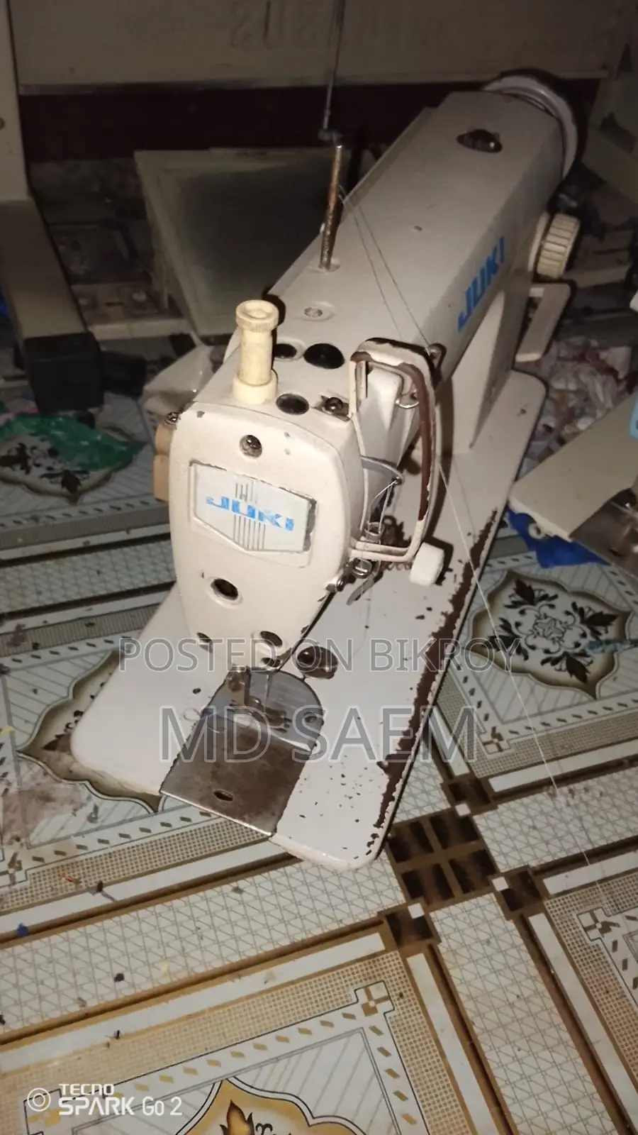 Running JUKI Plain Machine and Pegasus Piping Machine for Sale