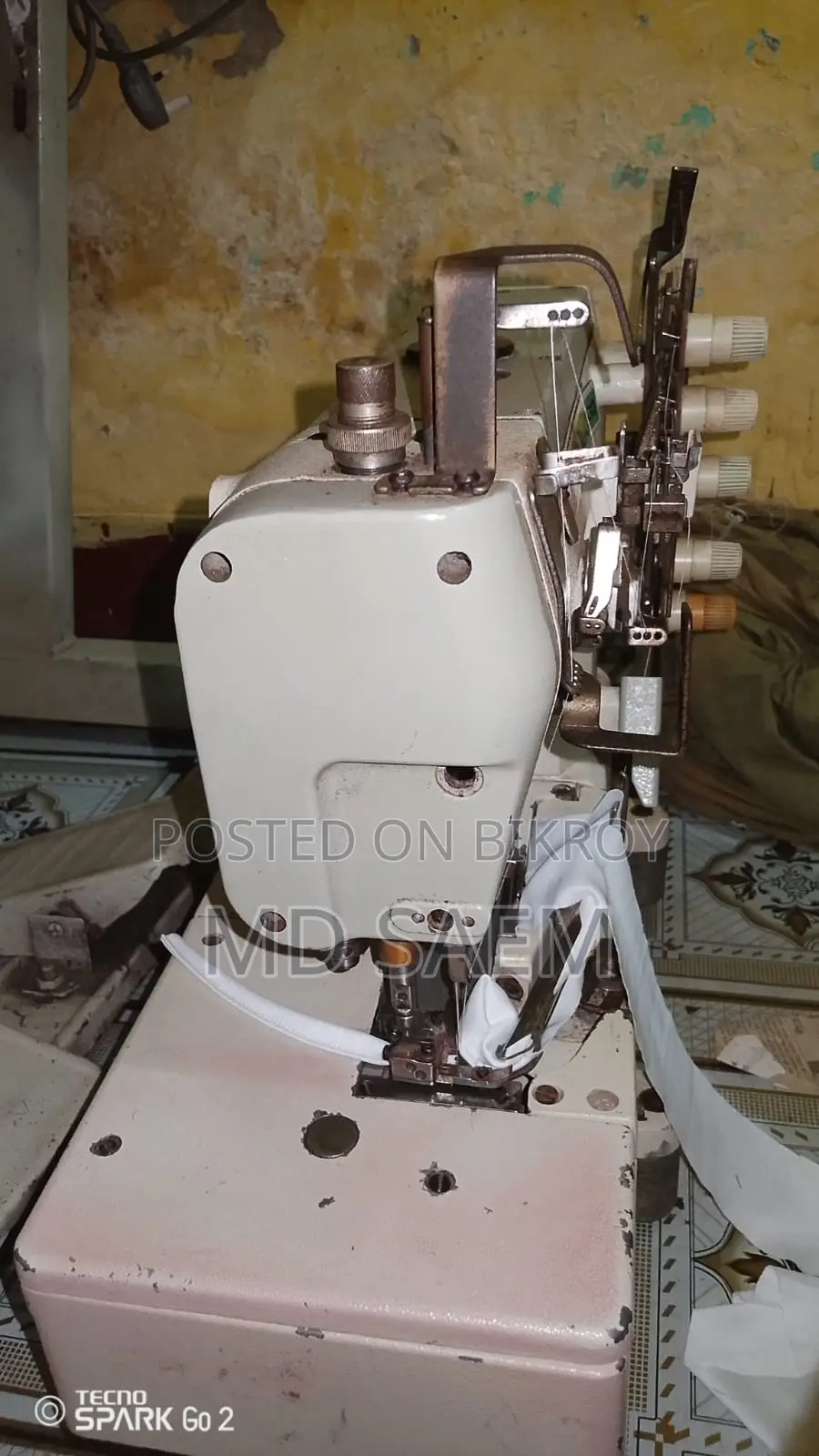 Running JUKI Plain Machine and Pegasus Piping Machine for Sale