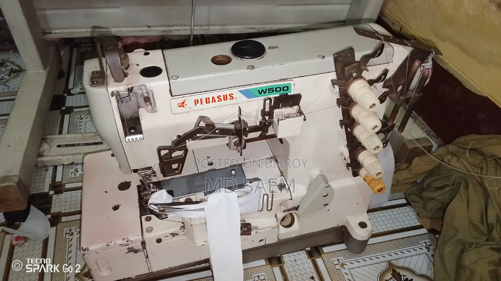 Running JUKI Plain Machine and Pegasus Piping Machine for Sale