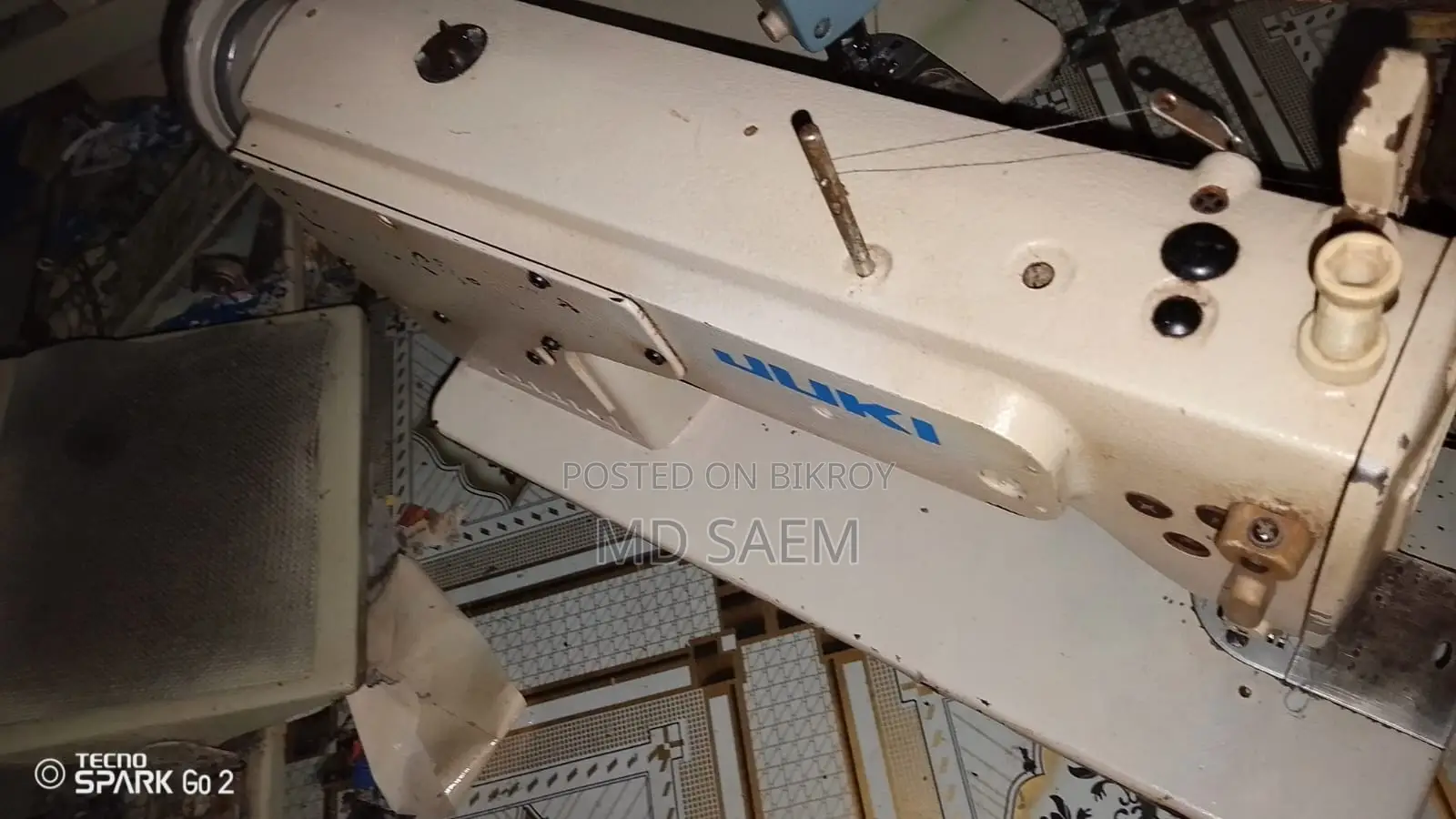 Running JUKI Plain Machine and Pegasus Piping Machine for Sale