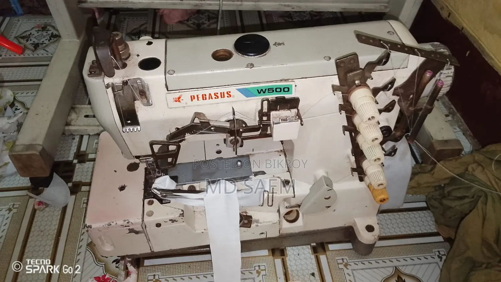 Running JUKI Plain Machine and Pegasus Piping Machine for Sale