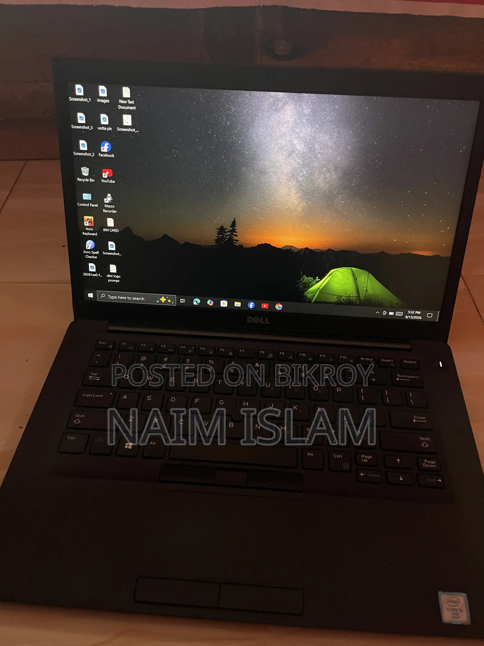 Laptop Dell Latitude 14 7480 8GB Intel Core I5 SSD 256GB