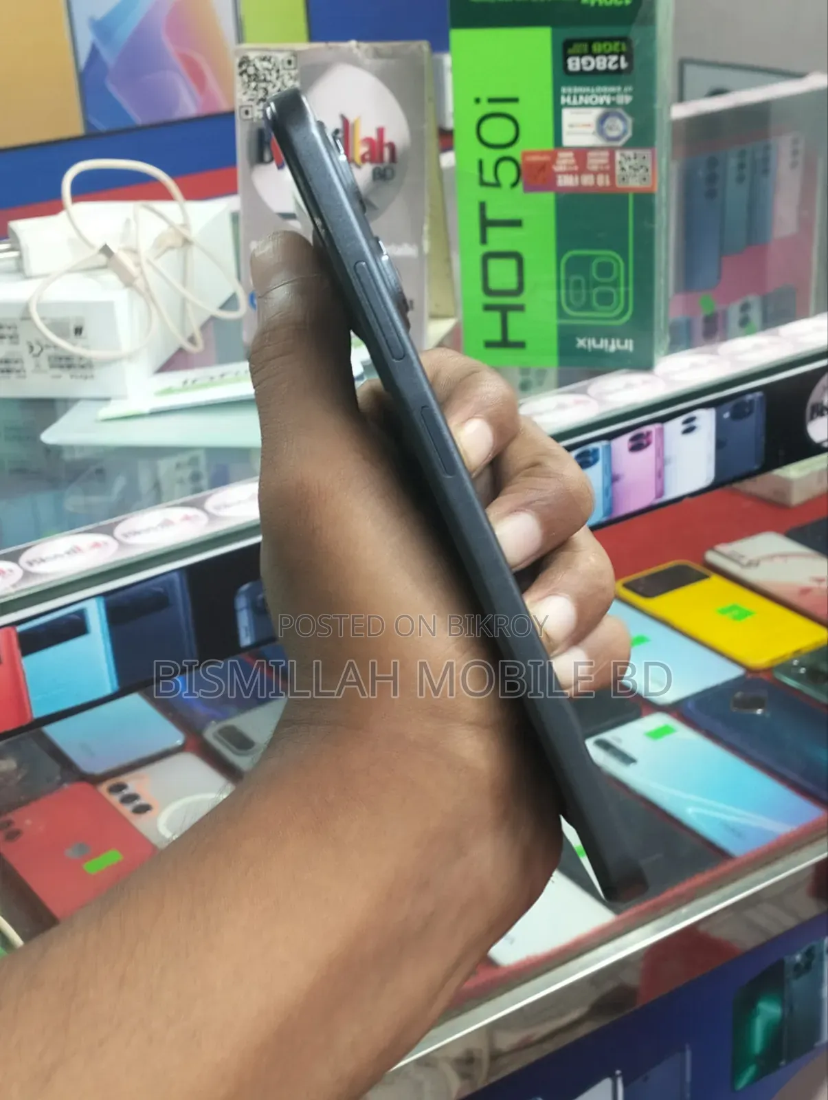 ইনফিনিক্স হট ৫০আই ১২৮ জিবি ব্ল্যাক