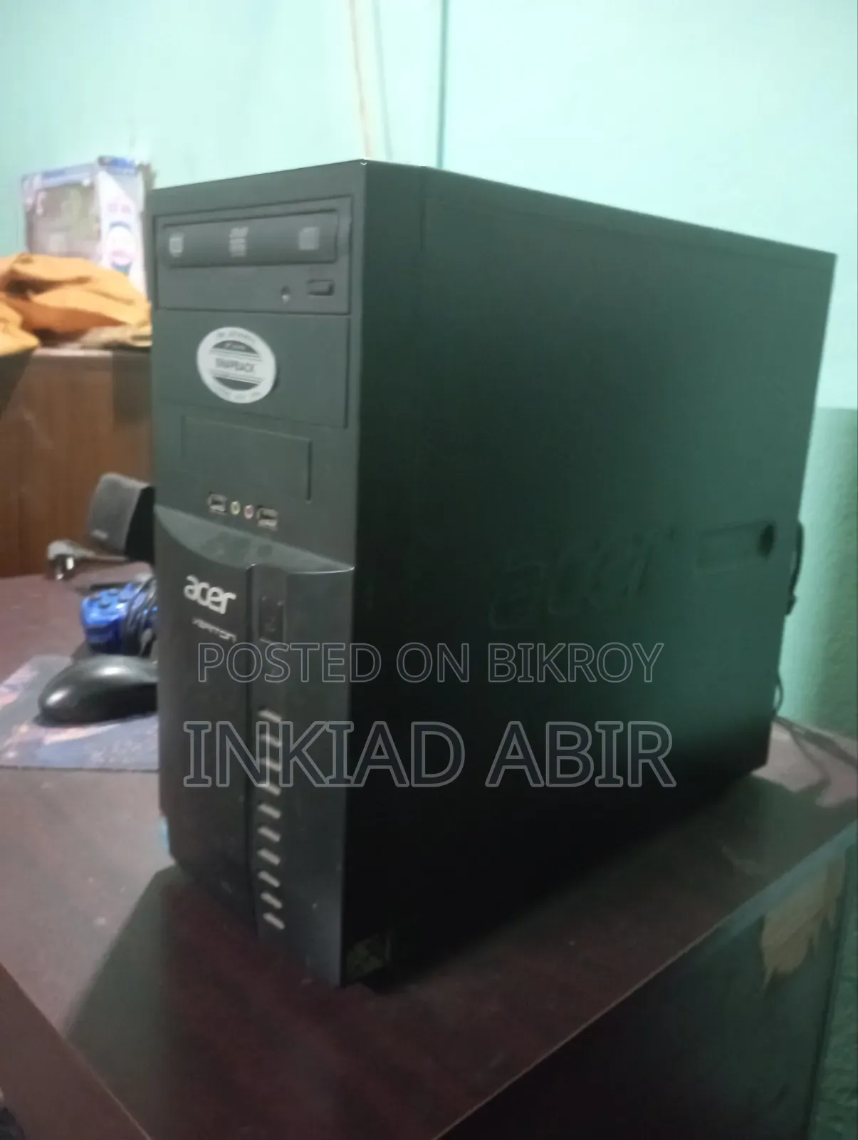 Desktop Computer Acer 8GB Intel Core I3 HDD+SSD 512GB