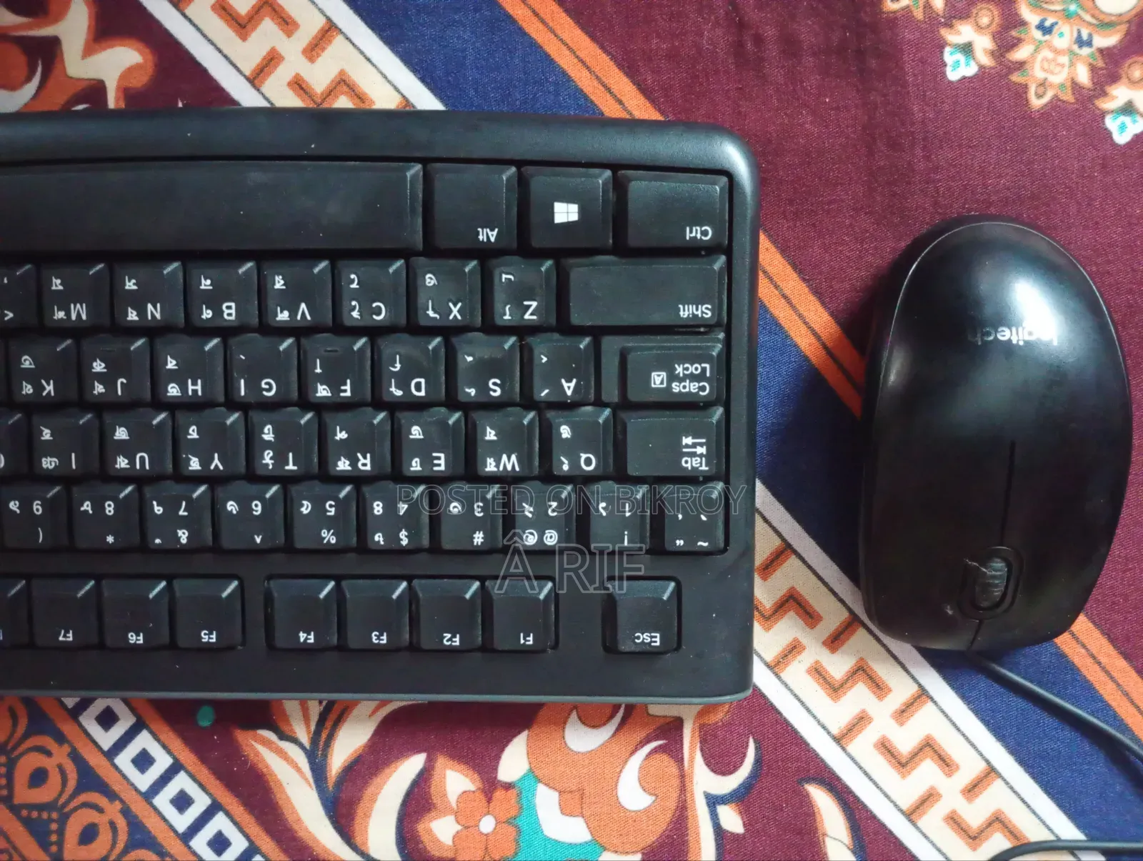 লজিটেক কিবোর্ড বি১০০ মাউস কম্বো