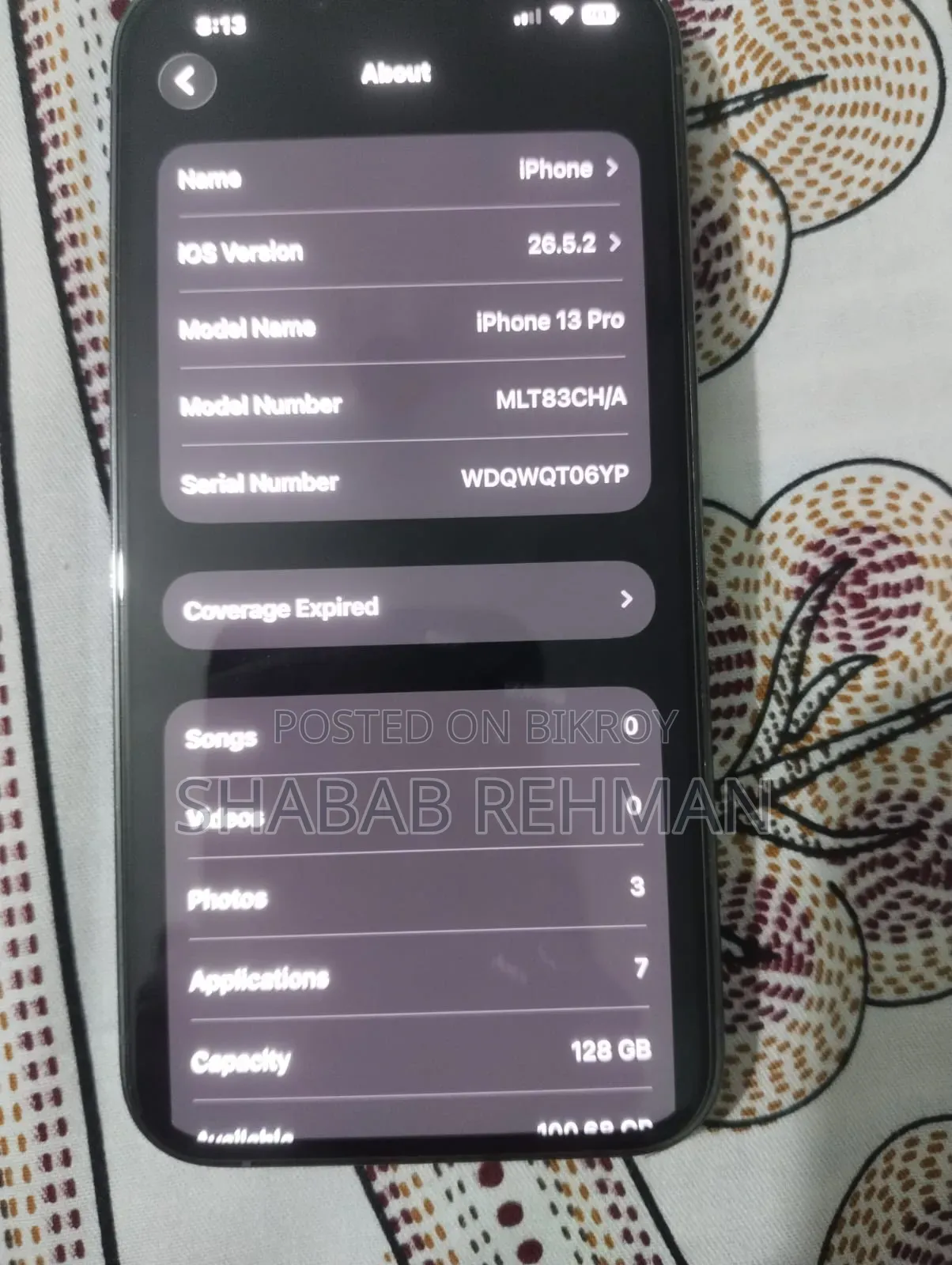 Apple iPhone 13 Pro 128 GB Blue