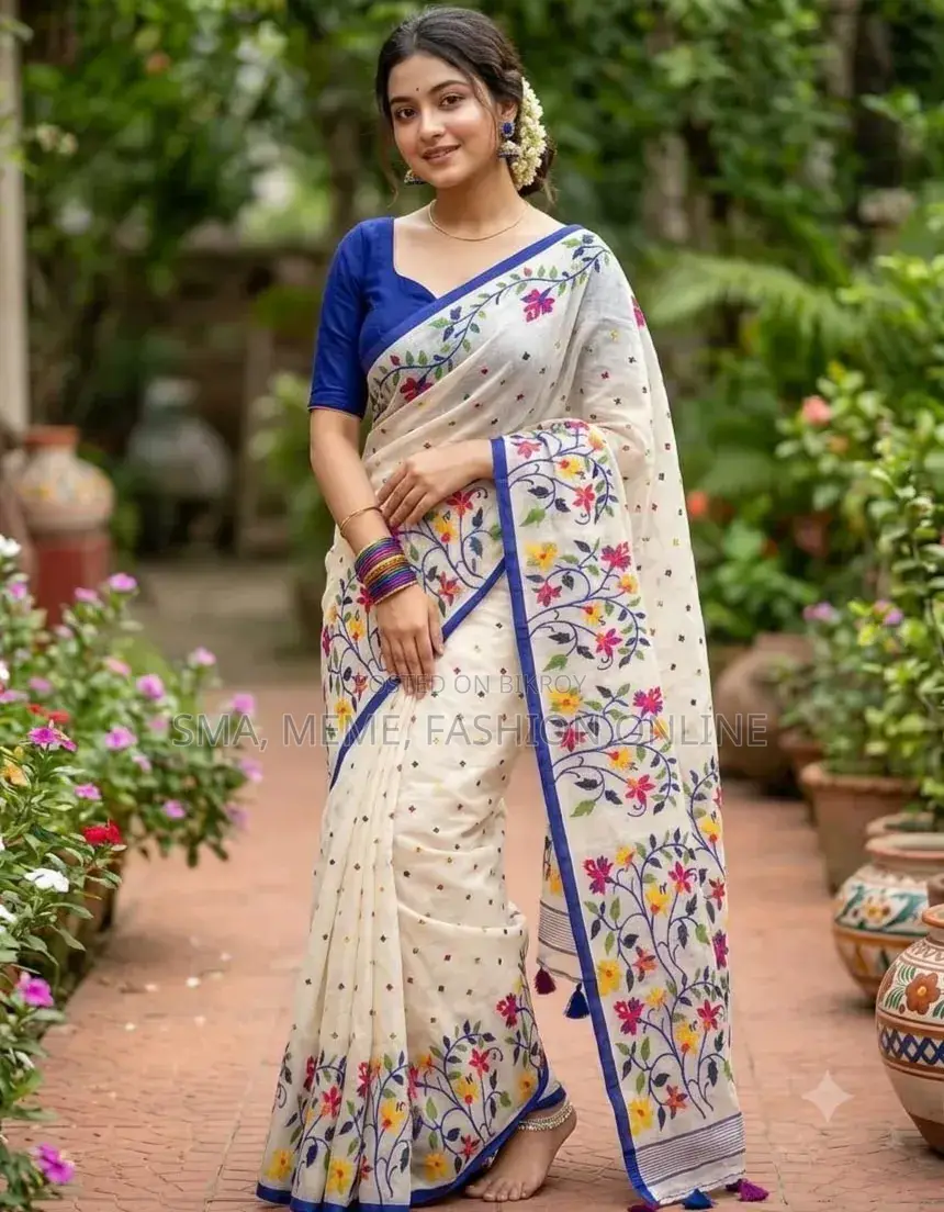 চান্দেরী সিল্ক শাড়ি