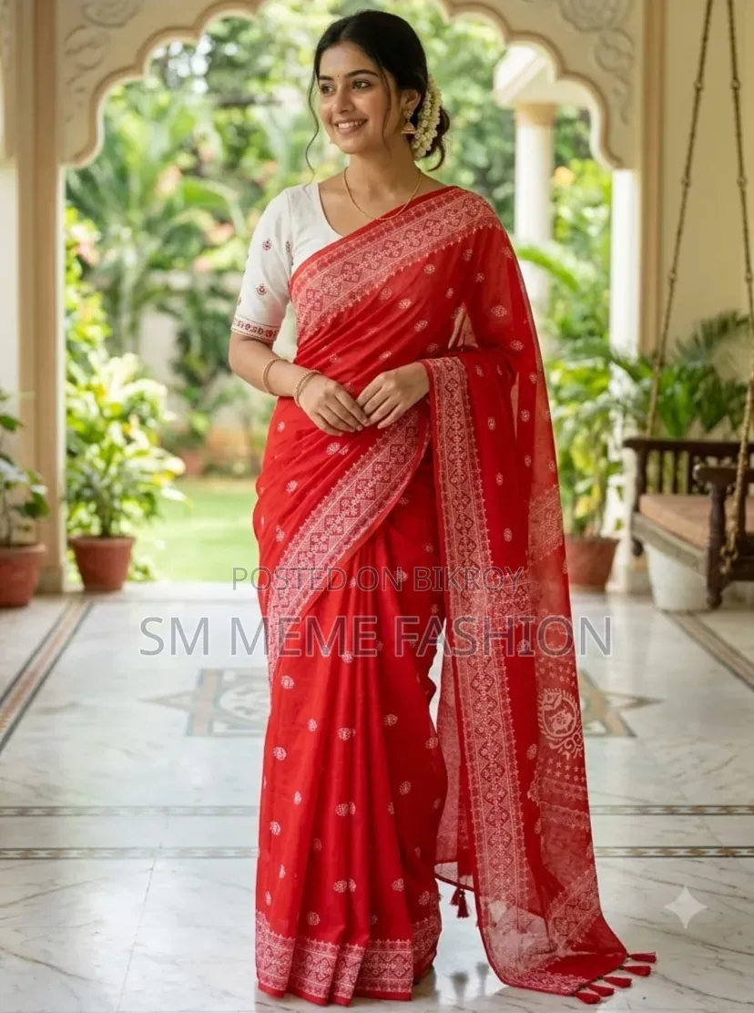 চান্দেরী সিল্ক শাড়ি