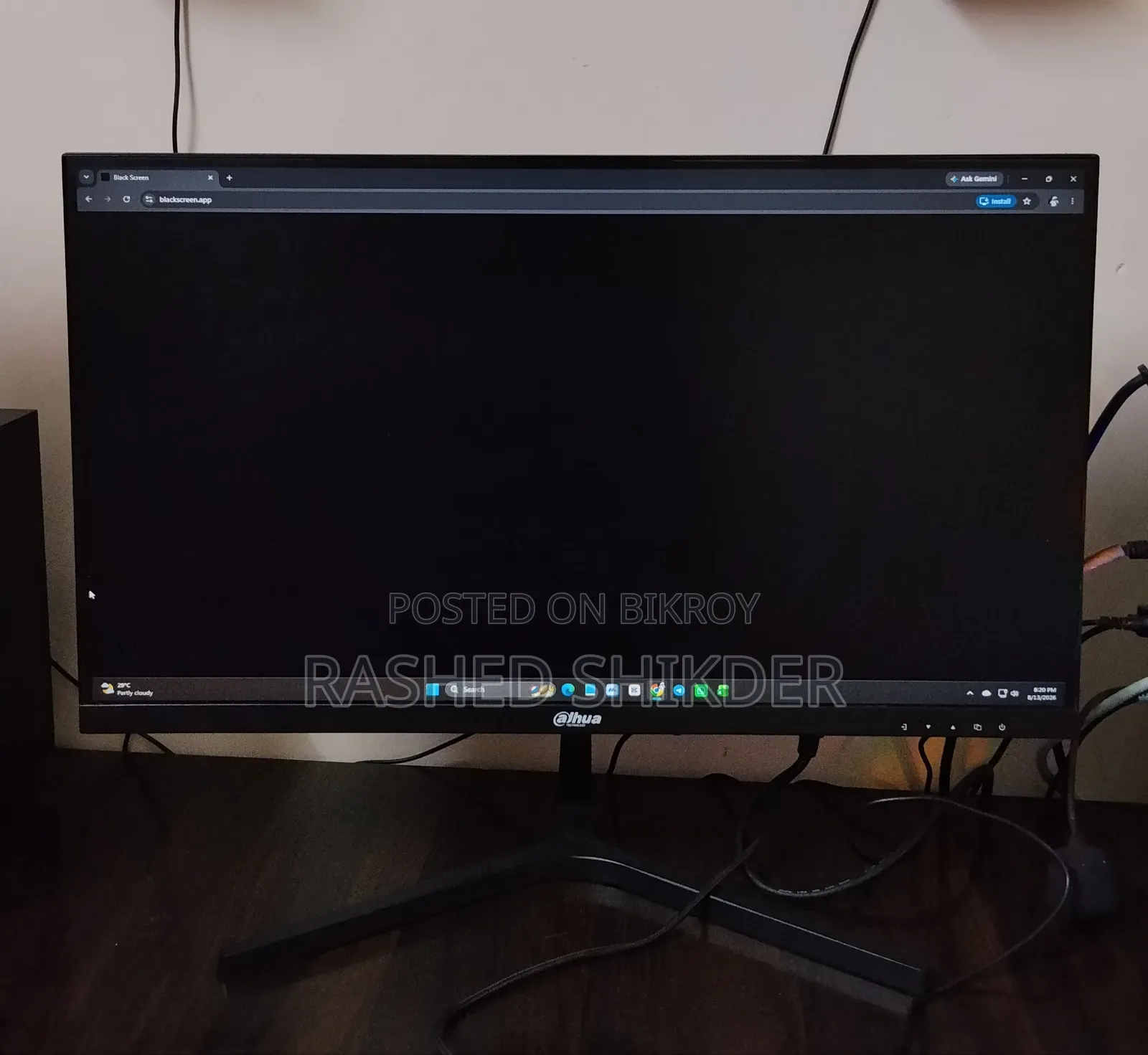 Desktop Computer 8GB AMD Ryzen 5 SSD 500GB
