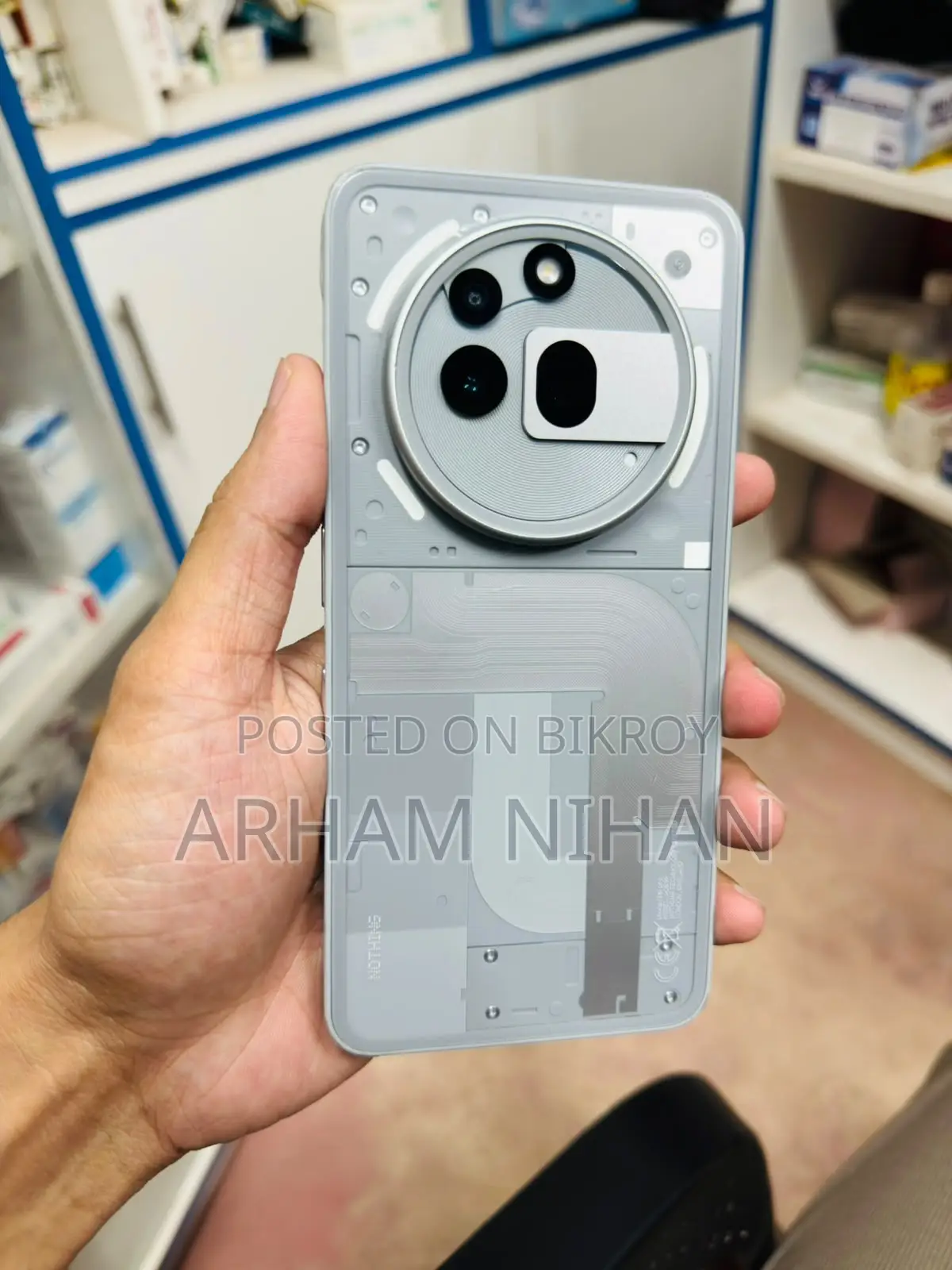 Nothing Phone 3a Pro 256 GB Gray