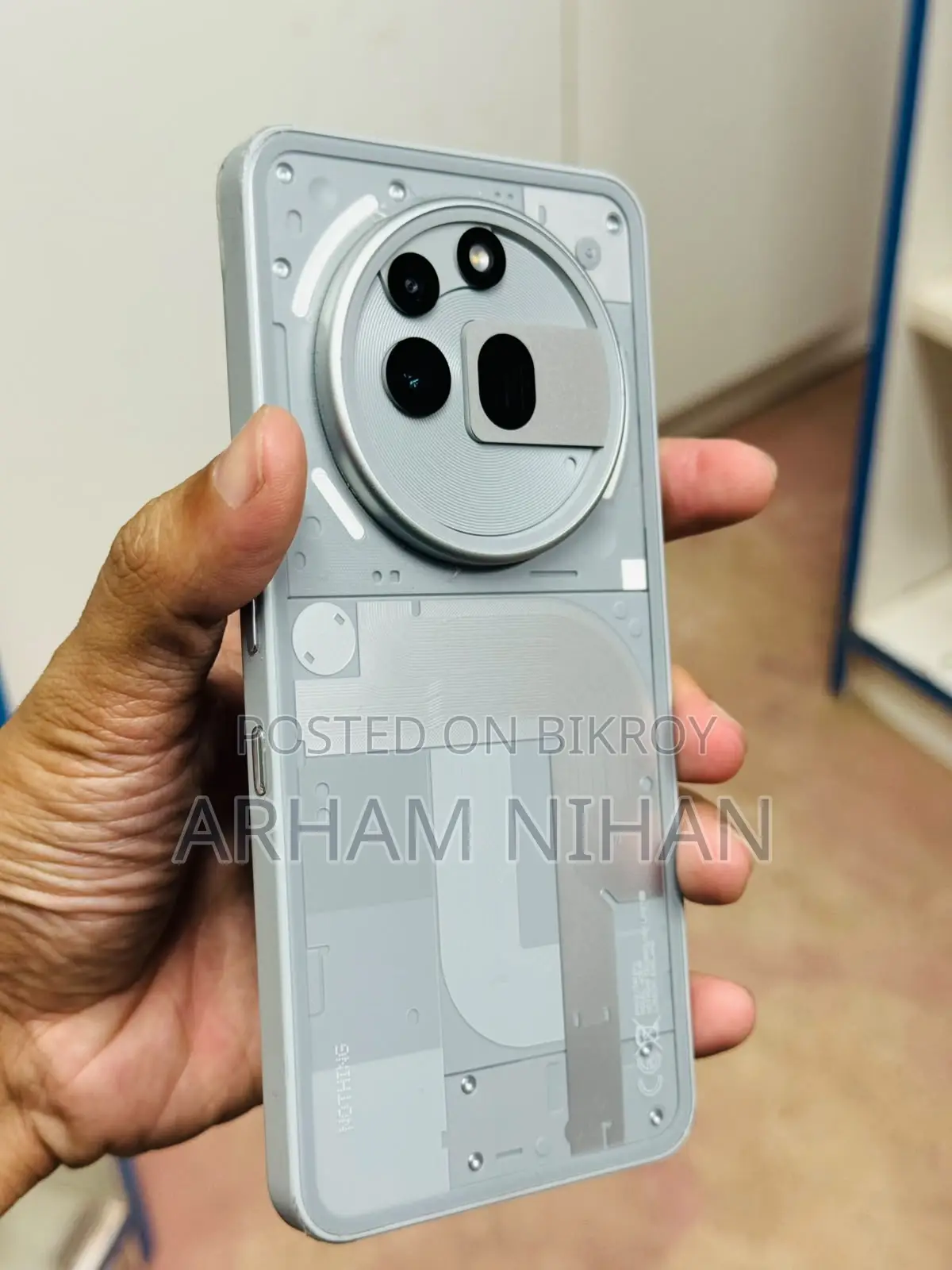 Nothing Phone 3a Pro 256 GB Gray