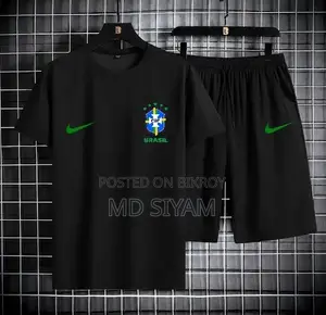World Cup Mash T-Shirt and Short Pant Set Brazil