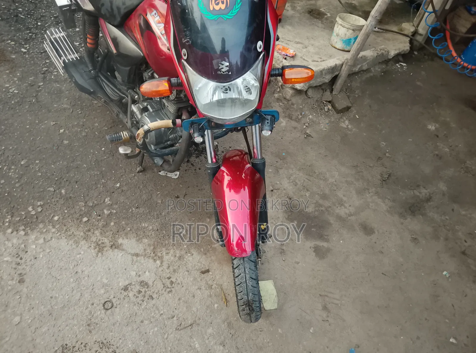 Bajaj Platina 100 2014 Red