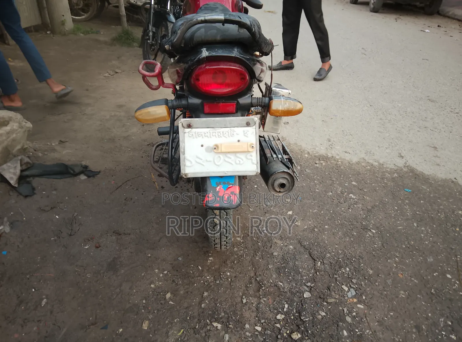 Bajaj Platina 100 2014 Red