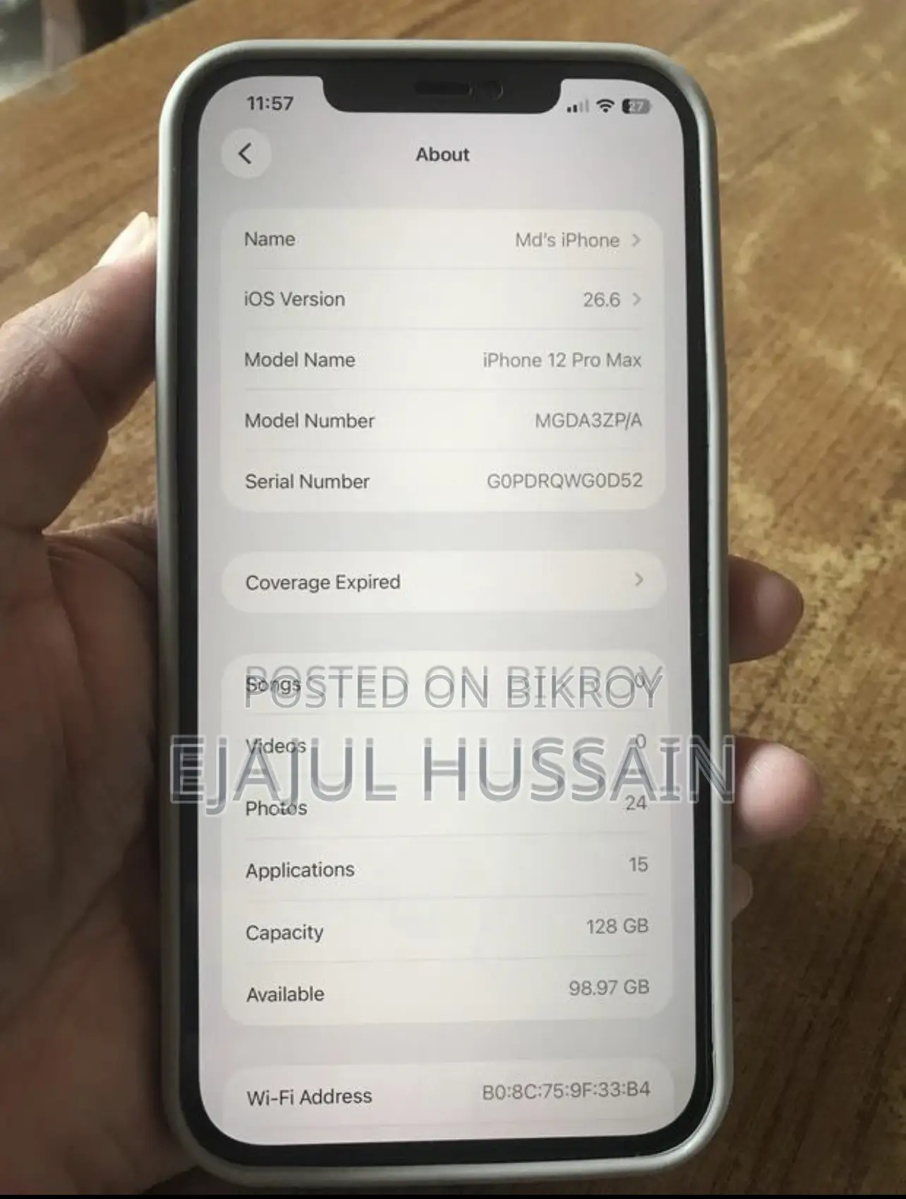 Apple iPhone 12 Pro Max 128 GB Blue