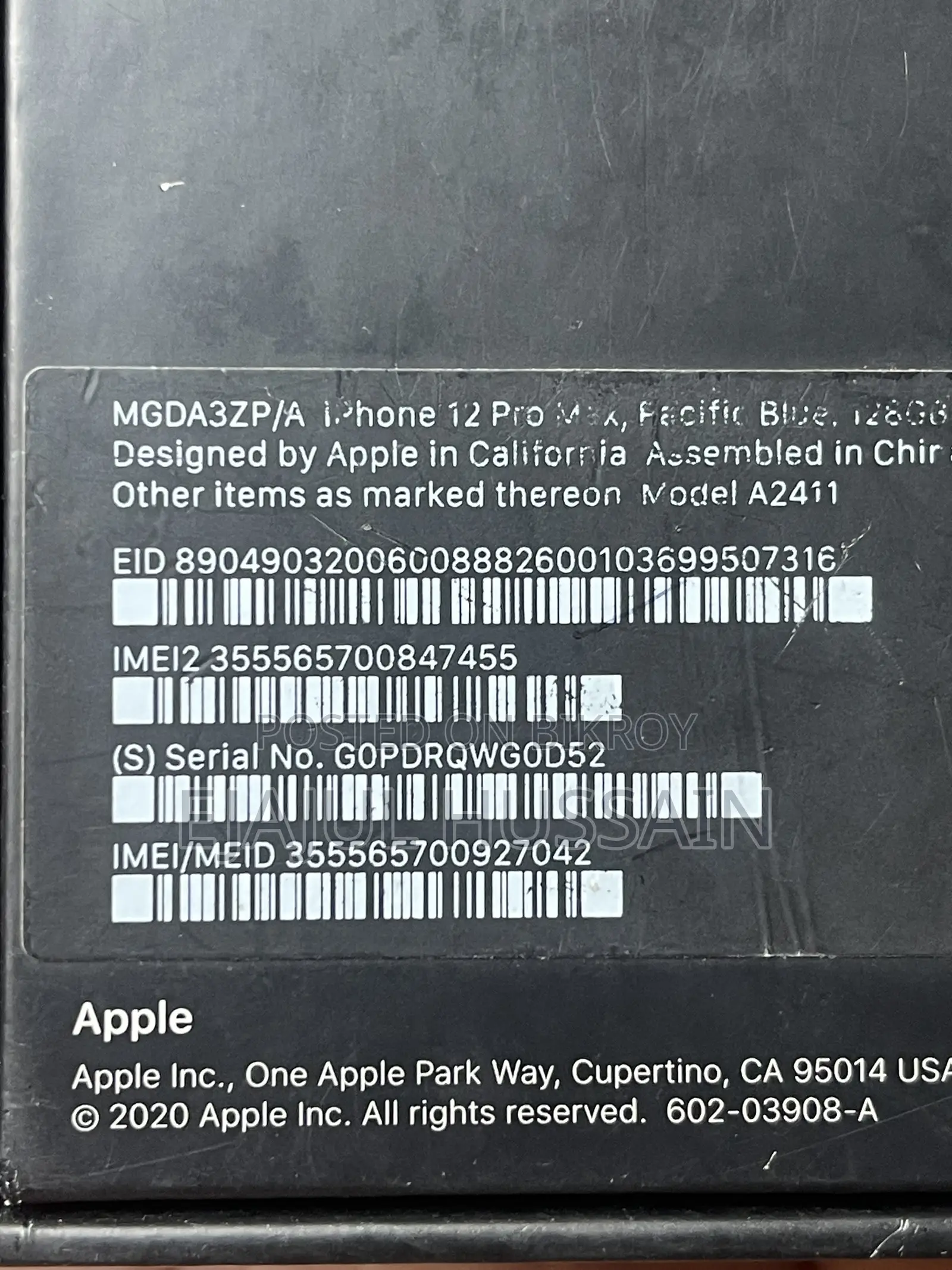 Apple iPhone 12 Pro Max 128 GB Blue