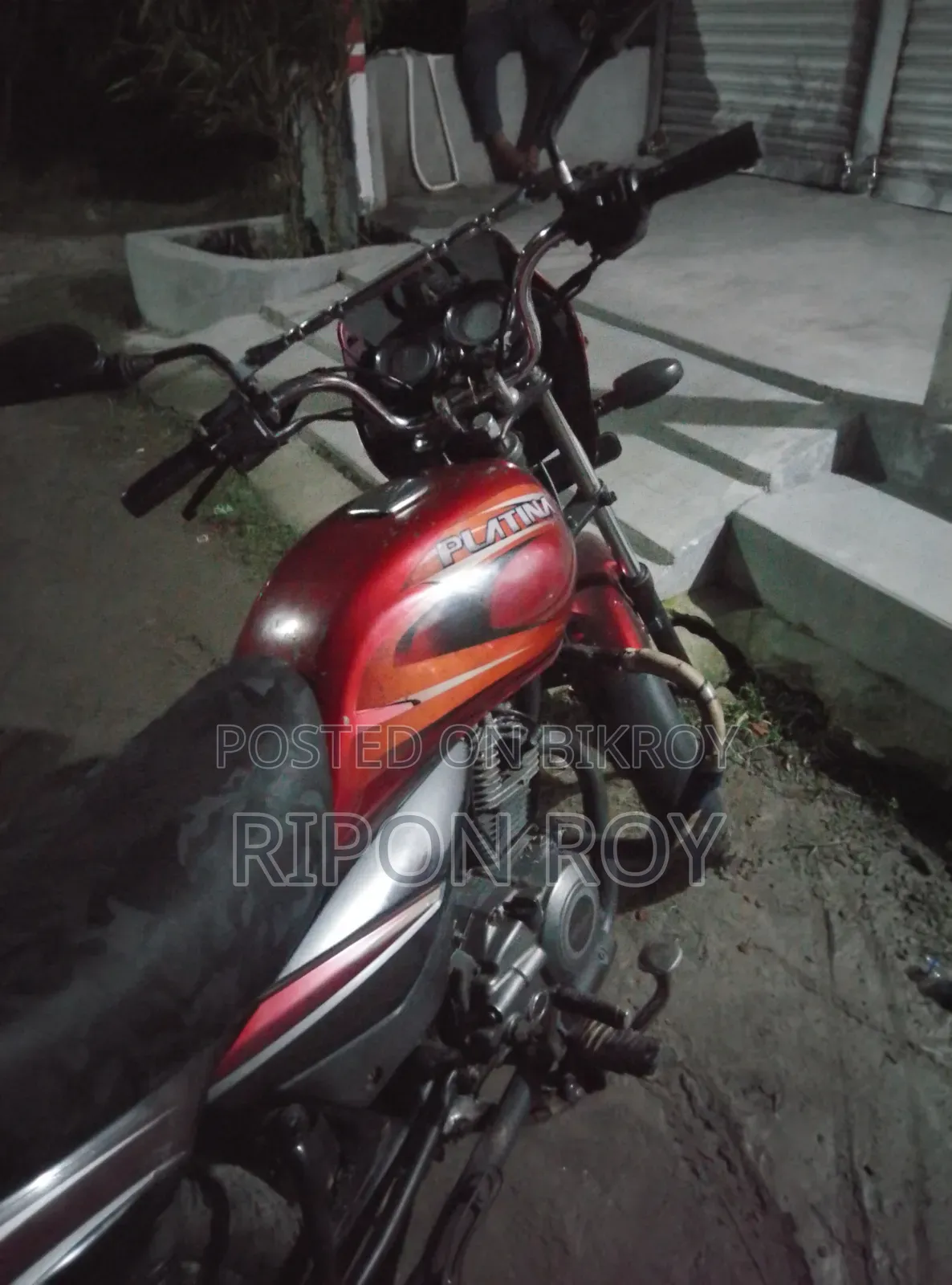 Bajaj Platina 100 2014 Red