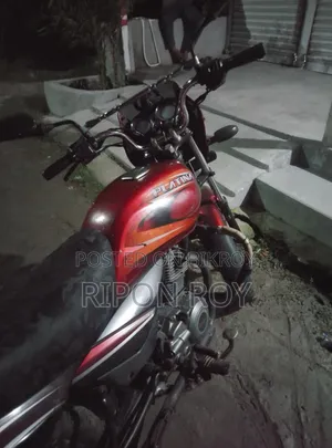 Bajaj Platina 100 2014 Red