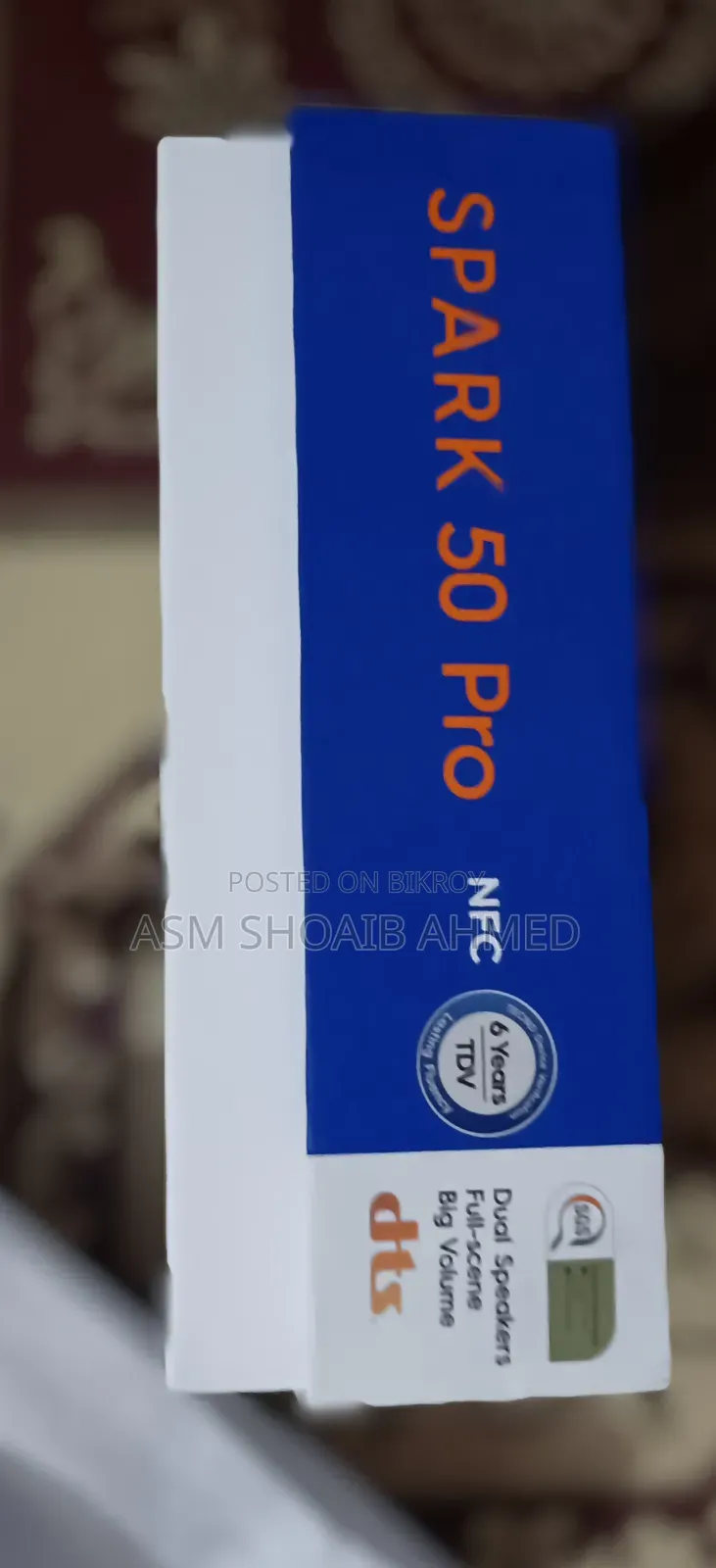 Tecno Spark 50 5G 128 GB Blue