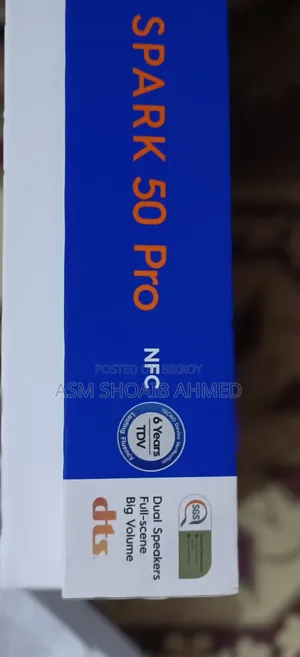 Tecno Spark 50 5G 128 GB Blue