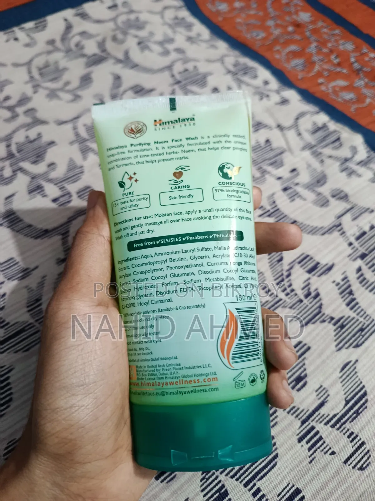 ‌Himalaya Neem Face Wash