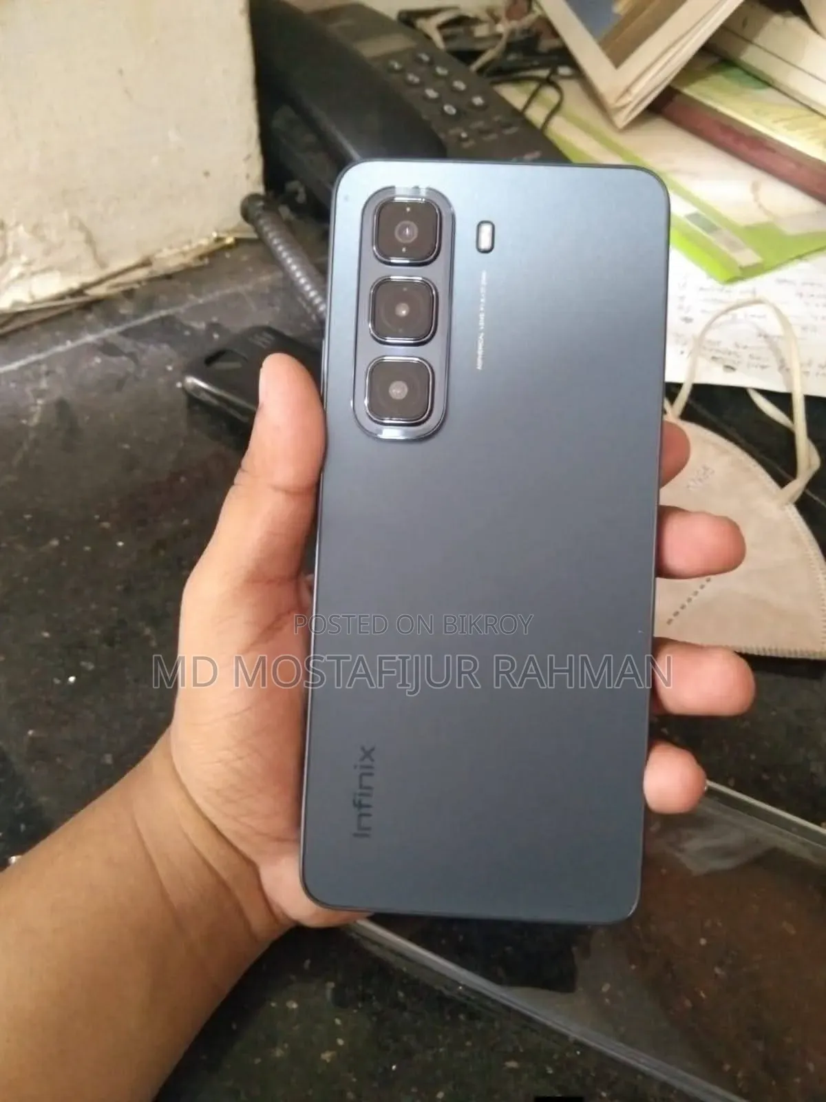 ইনফিনিক্স হট ৫০ ১২৮ জিবি ব্ল্যাক