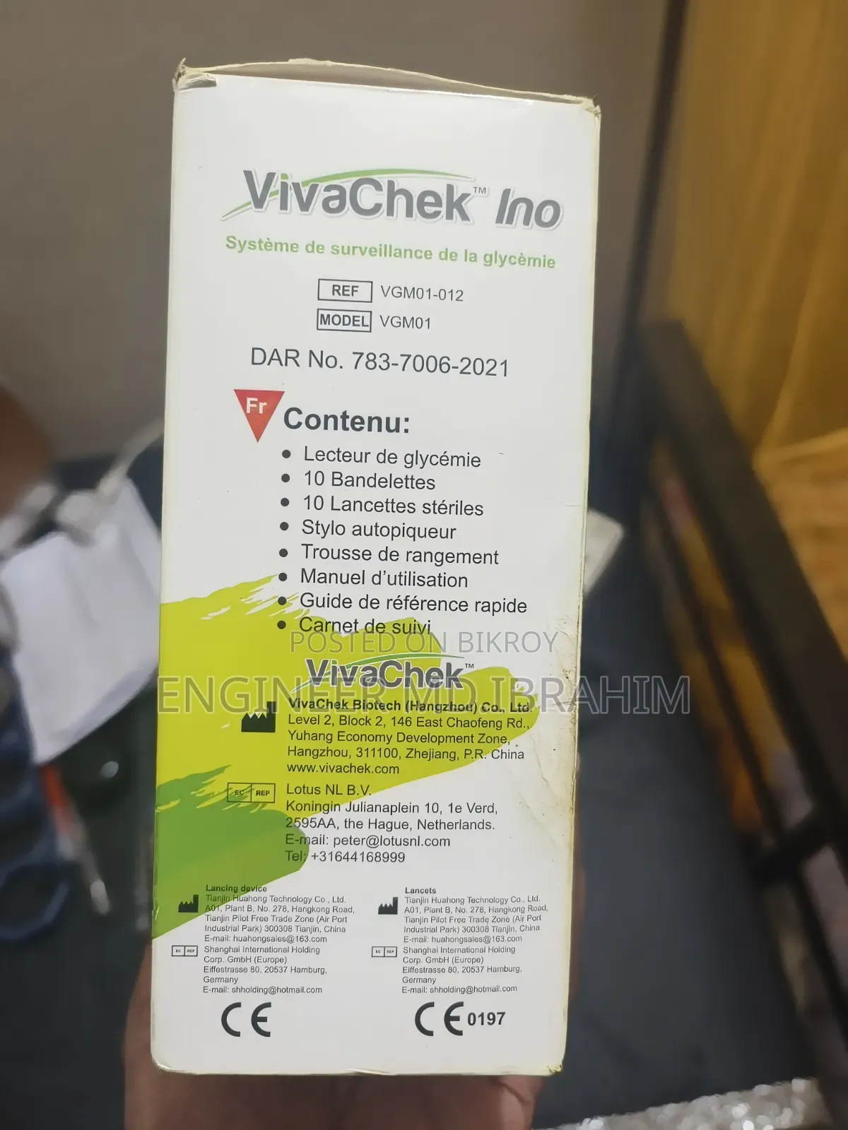 Vivachek Ino Diabetes Machine