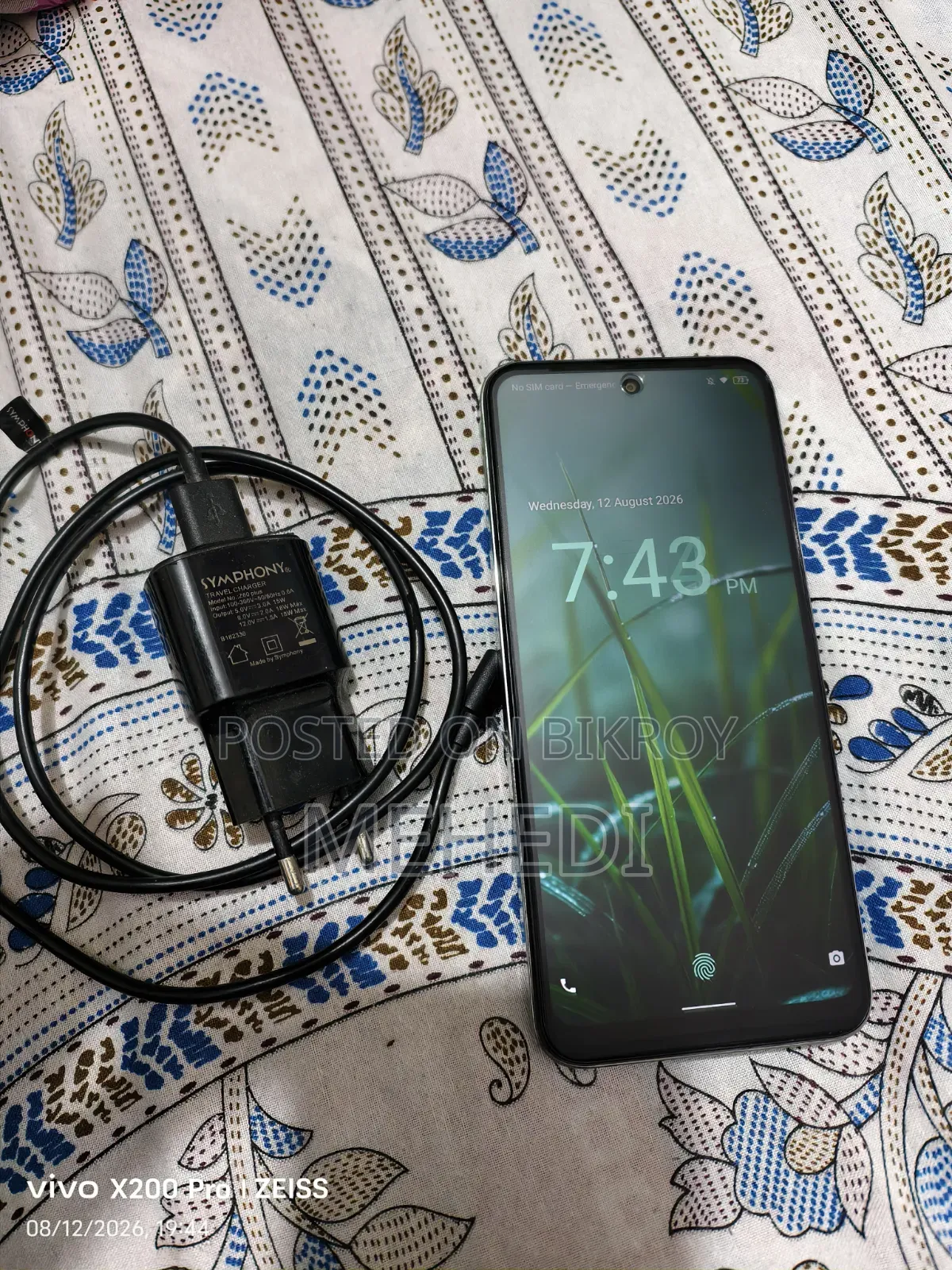 Symphony Z60 Plus 128 GB White
