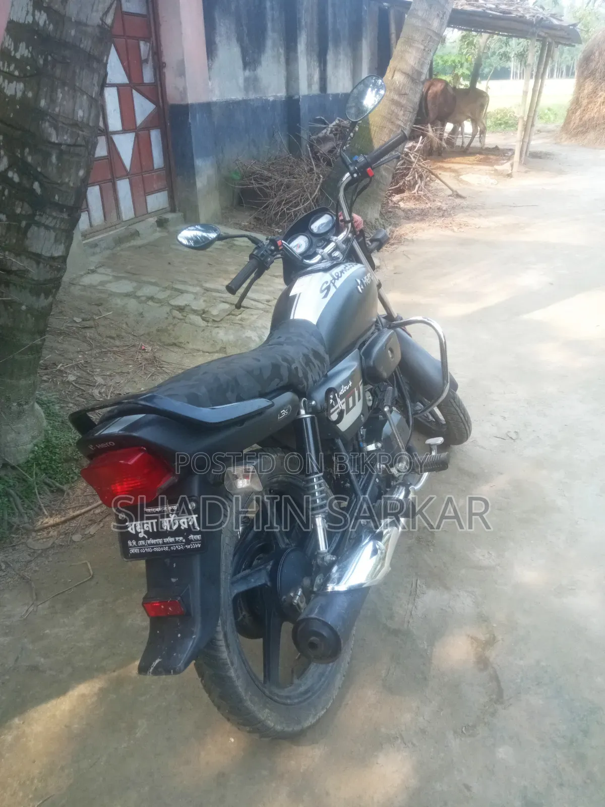 Hero Splendor Plus 2025 Black