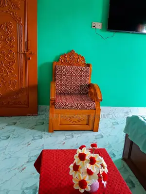 মেহেগুনি কাঠের সোফা সেট