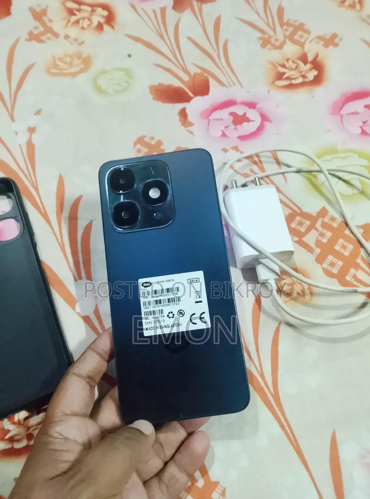 Itel A90 64 GB Black