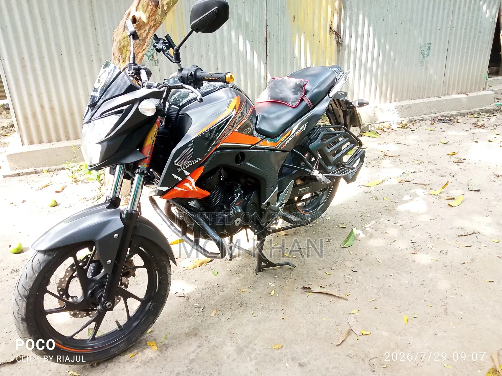 Honda Hornet 2021 Orange