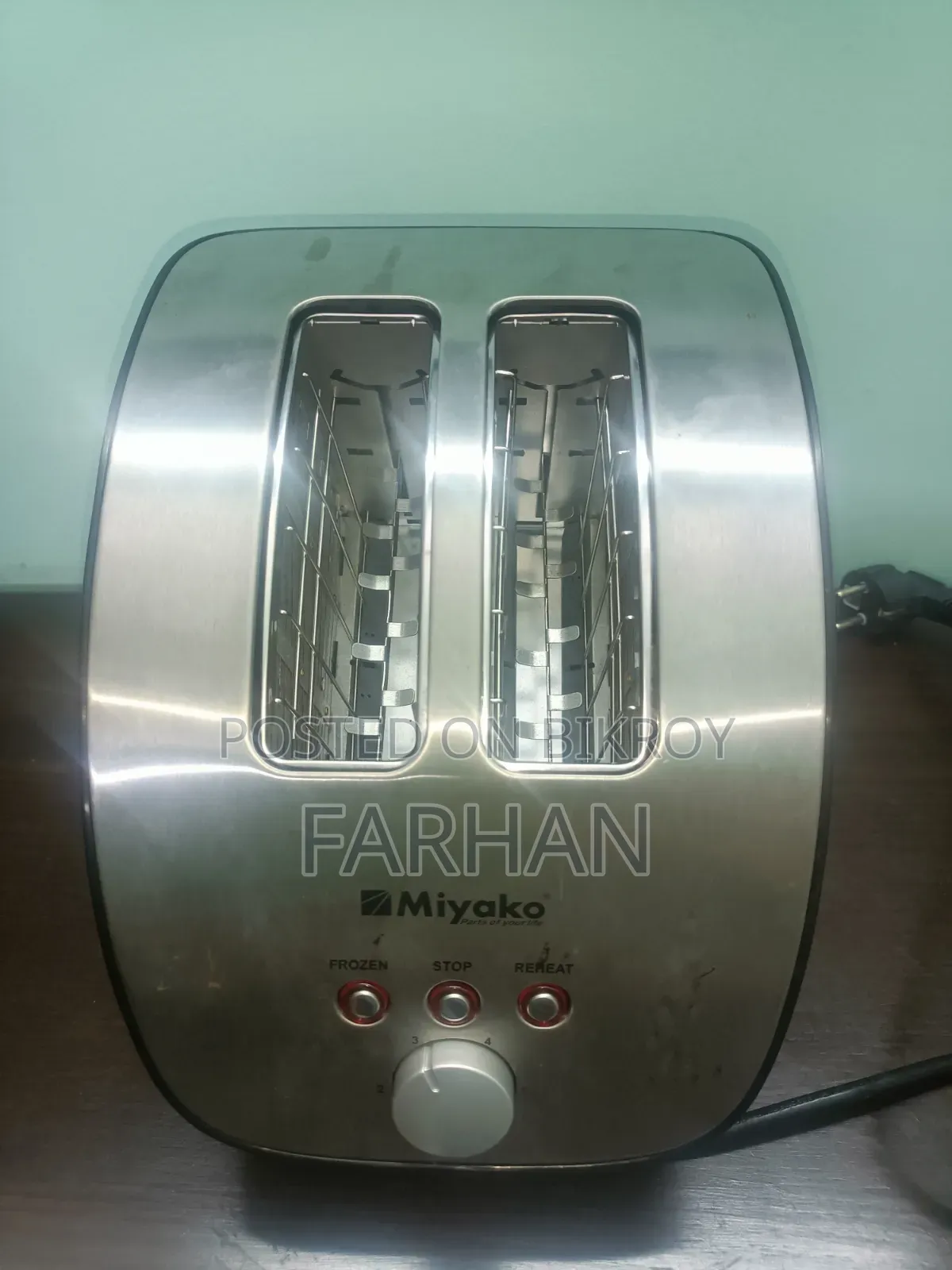 ব্রেড টোস্টার ২ স্লাইস ফুল নিউ
