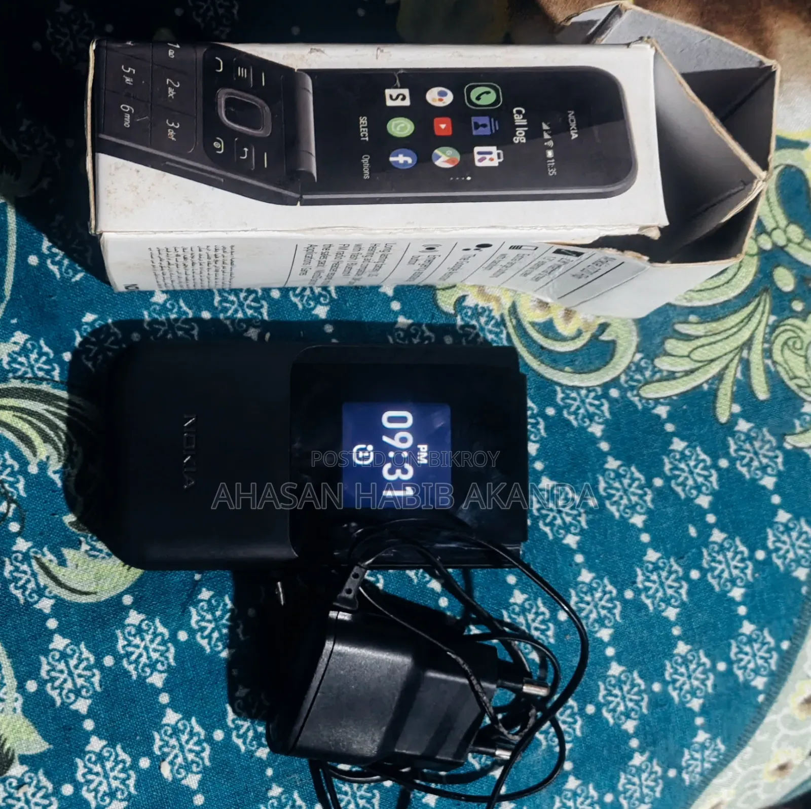 Nokia 2720 Flip 512 GB Black