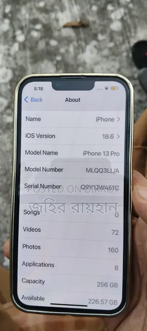 Apple iPhone 13 Pro 256 GB Blue