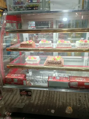 A good fridge suitable for use in a confectionery shop