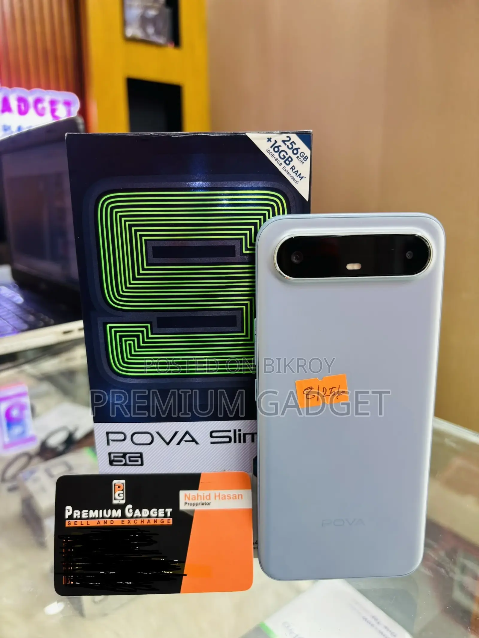 Tecno Pova Slim 5G 256 GB Blue