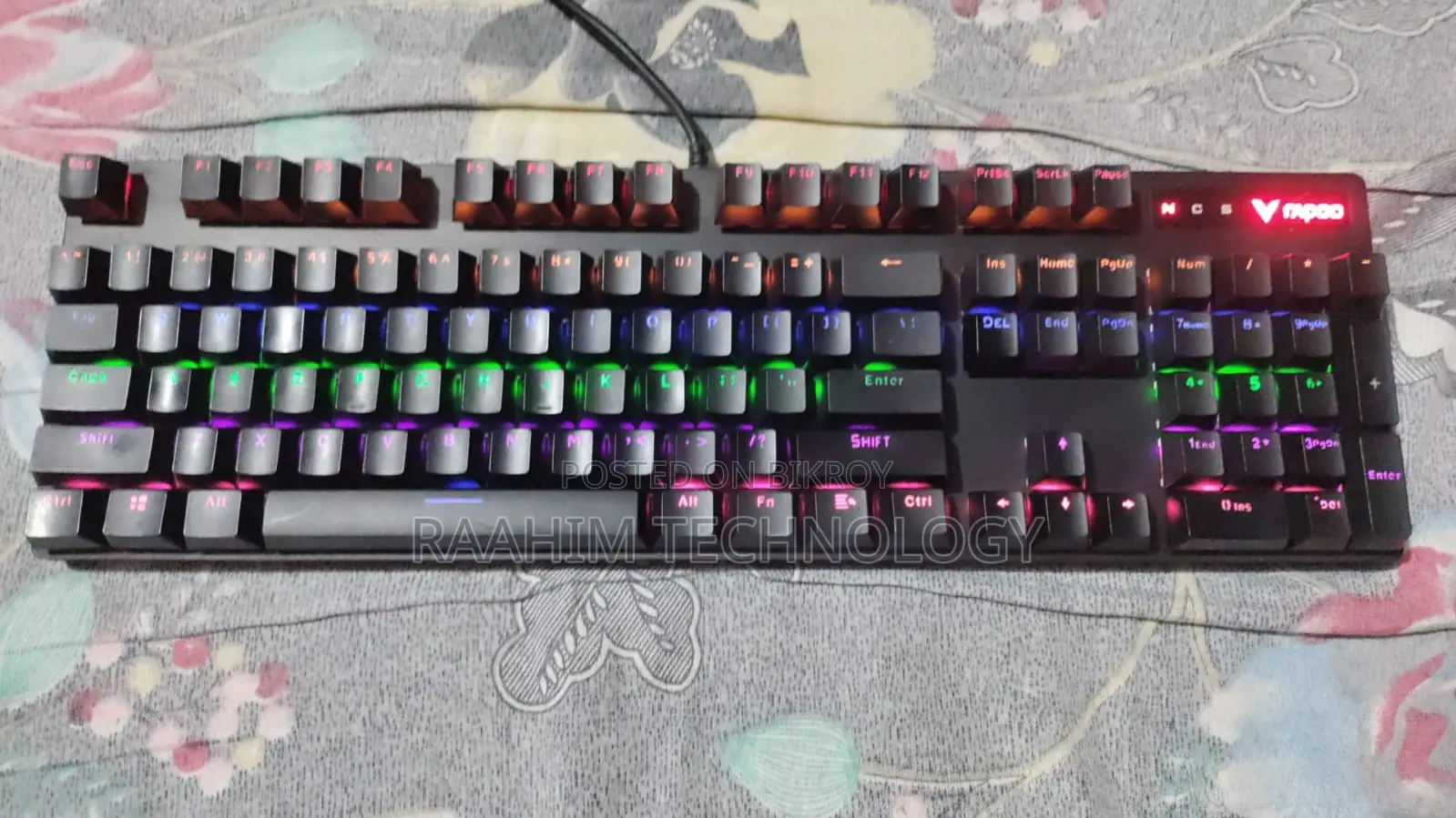 Rapoo V500PRO Backlit Mechanical Gaming Keyboard