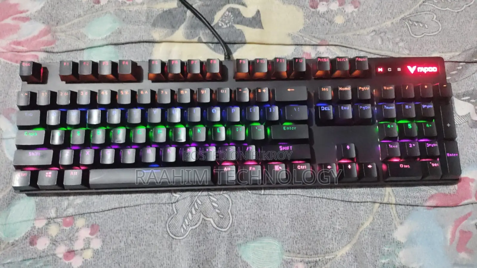 Rapoo V500PRO Backlit Mechanical Gaming Keyboard
