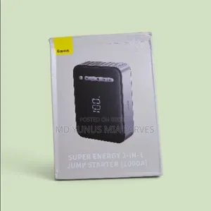 Baseus 2 in 1 Car Jump Starter With Tire Inflator
