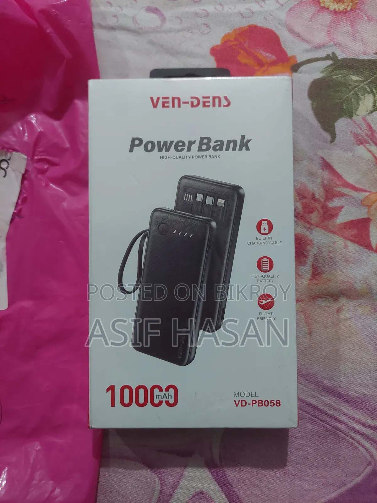 Venden Power Bank 10000Mah