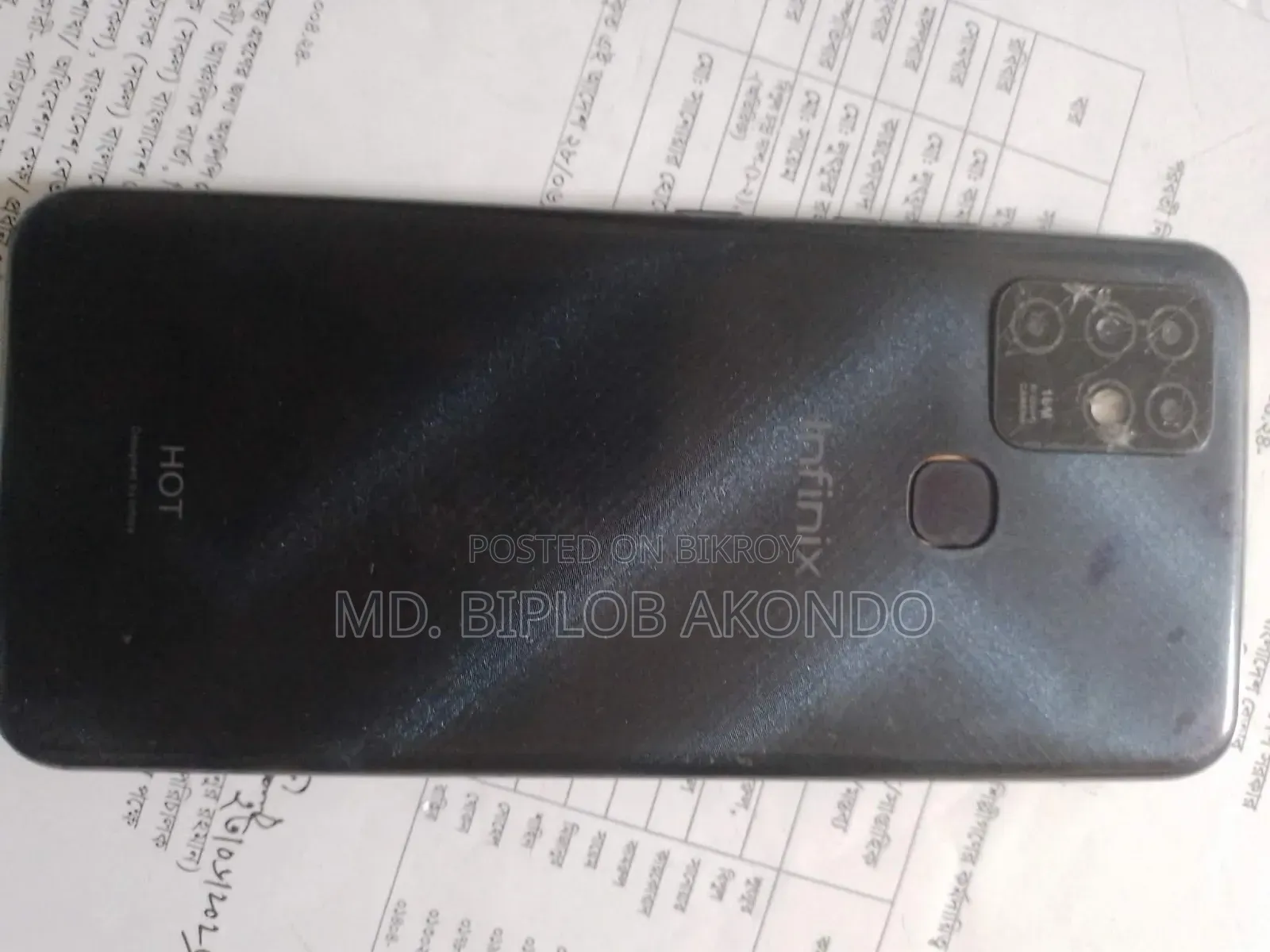 Infinix 128 GB Gray