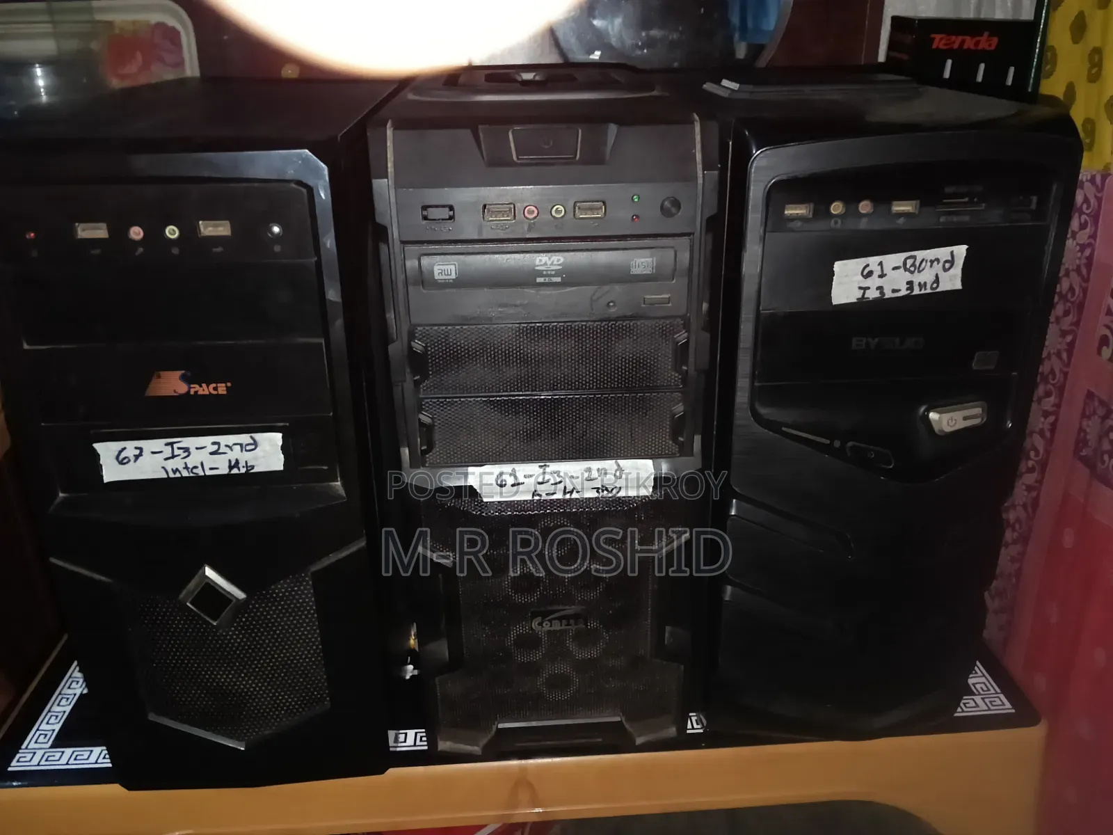 Desktop Computer 4GB Intel Core I3 SSD 128GB