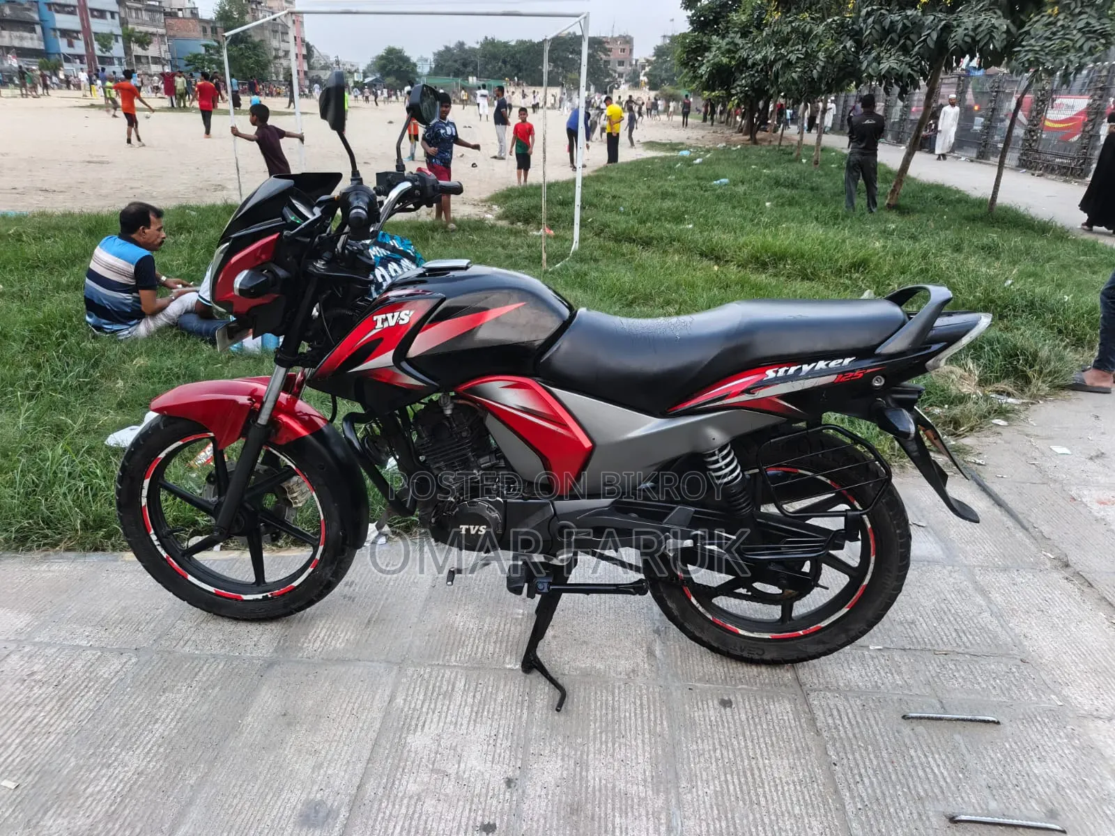 TVS Stryker 125 2018 Red